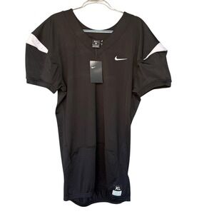 Nike Shirt Mens XL Black Football Practice Mesh Jersey Stretch 845929-012